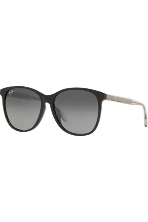 Maui Jim Unisex Sunglasses ISOLA - Frame color: Black Grey, Lens color: