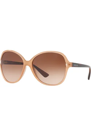 Sunglass Hut Collection Woman Sunglasses HU2001 - Frame color: Transparent Beige, Lens color: