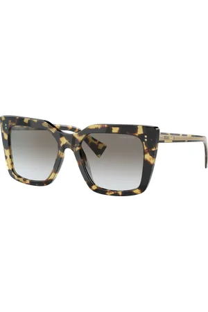 Miu Miu Woman Sunglasses MU 02WS - Frame color: Light Havana, Lens color: