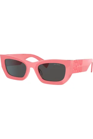 Miu Miu Woman Sunglasses MU 09WS Runway - Frame color: Dark Pink, Lens color:
