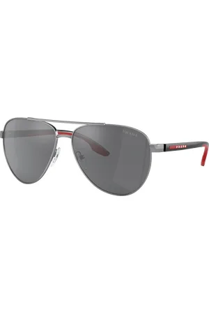 Prada Man Sunglasses PS 52YS - Frame color: Gunmetal, Lens color: