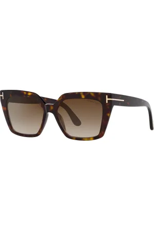 Tom Ford Woman Sunglasses Winona - Frame color: Tortoise Black, Lens color: