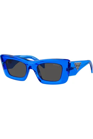 Prada Woman Sunglasses PR 13ZS - Frame color: Crystal Electric Blue, Lens color: