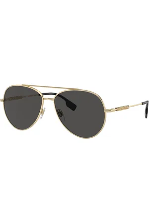 Burberry Woman Sunglasses BE3147 - Frame color: Light Gold, Lens color: