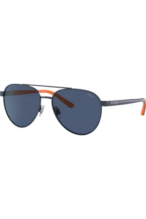 Ralph Lauren Unisex Sunglasses PP9001 Kids - Frame color: Shiny Navy Blue, Lens color: