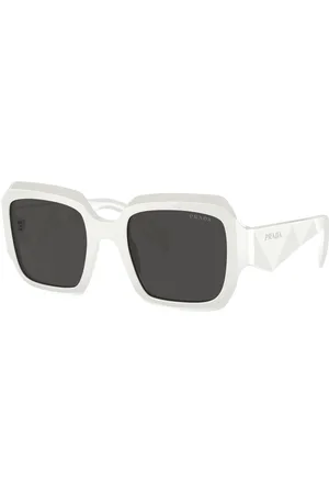 Prada Woman Sunglasses PR 28ZSF - Frame color: White, Lens color: