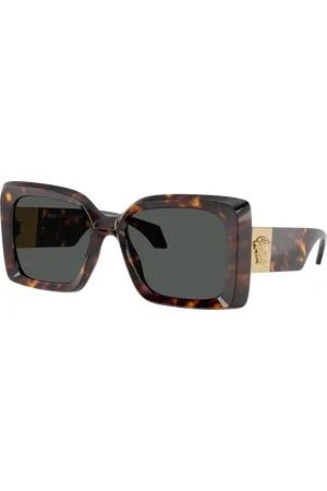 VERSACE Woman Sunglasses VE4467U - Frame color: Havana, Lens color: