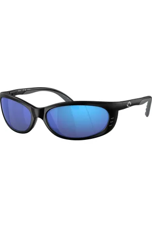 Costa Man Sunglasses 6S9058 Fathom - Frame color: Matte Black, Lens color: