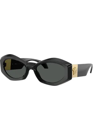 VERSACE Woman Sunglasses VE4466U - Frame color: Black, Lens color: