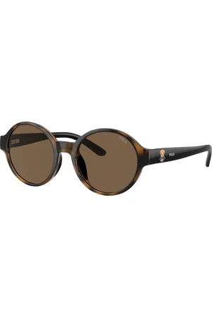 Ralph Lauren Unisex Sunglasses PP9508U - Frame color: Shiny Dark Havana, Lens color: