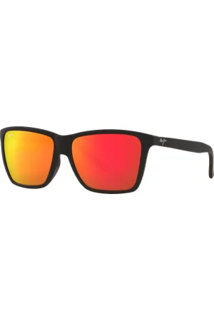 Maui Jim Unisex Sunglasses Cruzem - Frame color: Black Matte, Lens color: