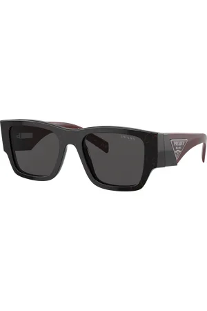Prada Man Sunglasses PR 10ZS - Frame color: Black Etruscan Marble, Lens color: