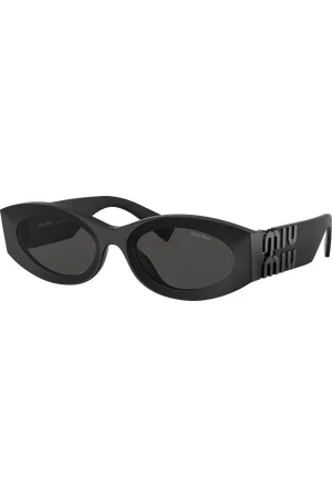 Miu Miu Woman Sunglasses MU 11WS - Frame color: Matte Black, Lens color: