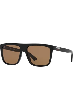 Gucci Man Sunglasses GG0748S - Frame color: Shiny Gold, Lens color: