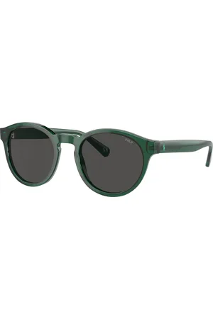 Ralph Lauren Man Sunglasses PH4192 - Frame color: Shiny Transparent Green, Lens color: