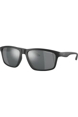 Armani Exchange Man Sunglasses AX4122S - Frame color: Matte Black, Lens color: