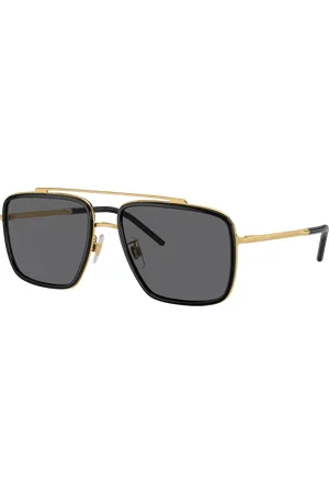 Dolce & Gabbana Man Sunglasses DG2220 - Frame color: Gold/Black, Lens color: