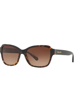 Coach Woman Sunglasses HC8232 L1010 - Frame color: Dark Tortoise, Lens color: