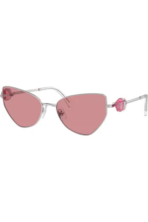 Swarovski Woman Sunglasses SK7003 - Frame color: Silver, Lens color: