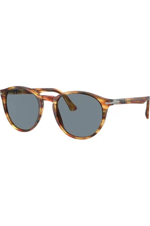 Persol Man Sunglasses PO3152S - Frame color: Brown Striped Yellow, Lens color: