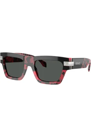 VERSACE Man Sunglasses VE4464 - Frame color: Top Black/Red Havana, Lens color: