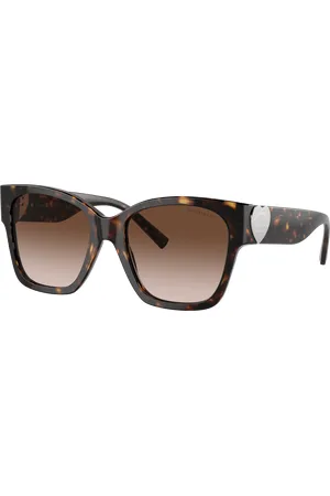 Tiffany & Co. Woman Sunglasses TF4216F - Frame color: Havana, Lens color: