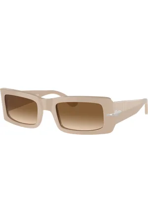 Persol Unisex Sunglasses PO3332S Francis - Frame color: Solid Beige, Lens color: