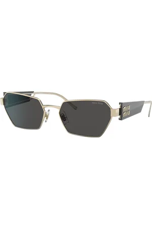 Miu Miu Woman Sunglasses MU 53WS - Frame color: Pale Gold, Lens color: