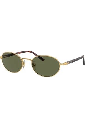 Persol Unisex Sunglasses PO1018S Ida - Frame color: Gold, Lens color: