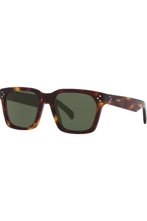 Céline Man Sunglasses CL40248I - Frame color: Tortoise Yellow, Lens color:
