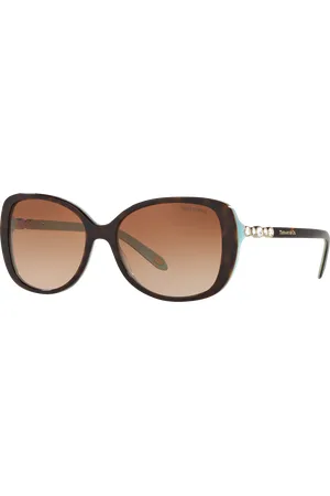 Tiffany & Co. Woman Sunglasses TF4121B - Frame color: Havana, Lens color: