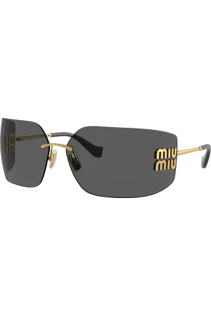 Miu Miu Woman Sunglasses MU 54YS - Frame color: Gold, Lens color: