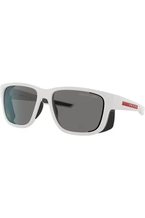 Prada Man Sunglasses PS 07WS - Frame color: White Rubber, Lens color: