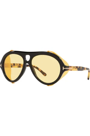 Tom Ford Unisex Sunglasses FT0882 - Frame color: Black Shiny, Lens color: