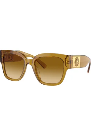 VERSACE Woman Sunglasses VE4437U - Frame color: Transparent Honey, Lens color: