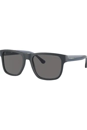Emporio Armani Man Sunglasses EA4163 - Frame color: Matte Blue, Lens color: