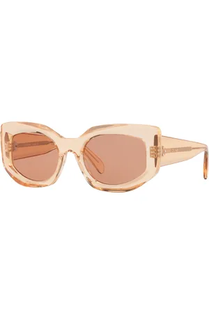 Céline Woman Sunglasses Bold 3 Dots Cl40277I - Frame color: Orange, Lens color: