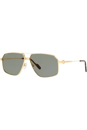 Cartier Man Sunglasses CT0270S - Frame color: Gold, Lens color:
