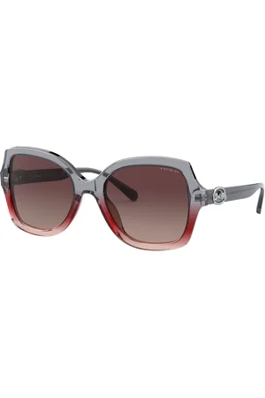 Coach Woman Sunglasses HC8295 L1147 - Frame color: Grey Burgundy Gradient, Lens color: