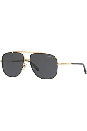 Tom Ford Man Sunglasses FT0693 - Frame color: Shiny Gold, Lens color: