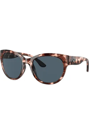 Costa Woman Sunglasses 6S9011 Maya - Frame color: Shiny Coral Tortoise, Lens color: