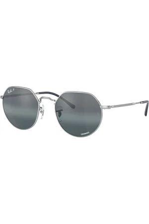 Ray-Ban Unisex Sunglasses RB3565 Jack Chromance - Frame color: Silver, Lens color: