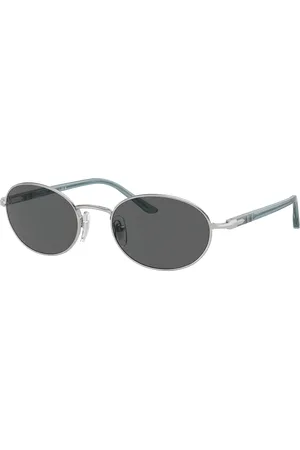 Persol Unisex Sunglasses PO1018S Ida - Frame color: Silver, Lens color: