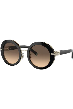 Tiffany & Co. Woman Sunglasses TF4201 - Frame color: Black On Yellow Havana, Lens color: