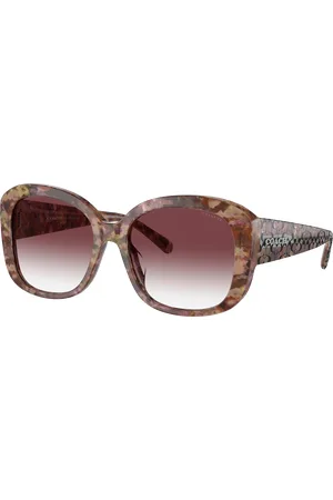 Coach Woman Sunglasses HC8363U CH564 - Frame color: Petal Tortoise, Lens color:
