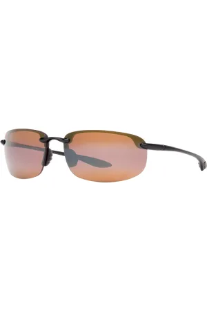 Maui Jim Man Sunglasses Hookipa - Frame color: Gloss Black, Lens color: