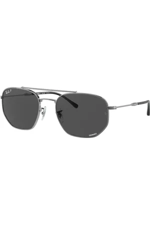 Ray-Ban Unisex Sunglasses RB3707 - Frame color: Gunmetal, Lens color: