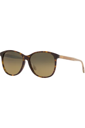 Maui Jim Unisex Sunglasses Isola - Frame color: Tortoise Brown, Lens color: