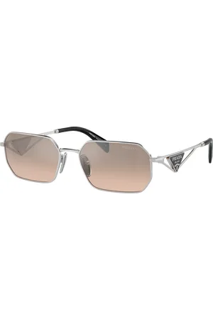 Prada Woman Sunglasses PR A51S - Frame color: Silver, Lens color: