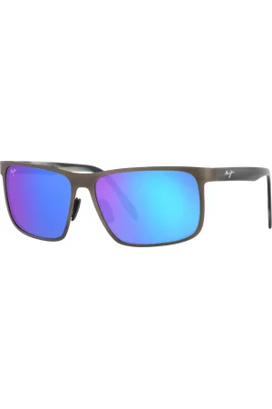 Maui Jim Man Sunglasses Wana - Frame color: Dark Gunmetal, Lens color: